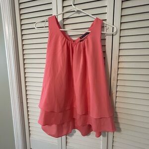 Charming Pink Sleeveless Top
